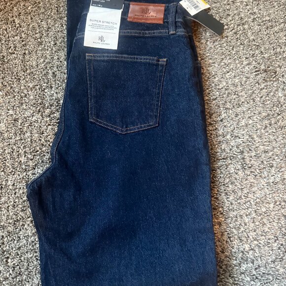 RALPH LAUREN Ladies High Rise Boot Leg Jeans - Picture 3 of 6